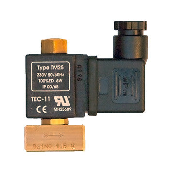 Solenoid valve f/unloader 230V w/plug [4785600]